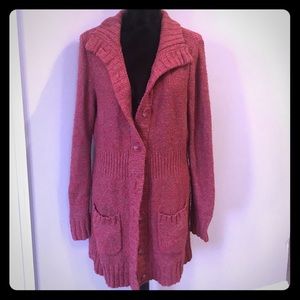 Merona button up cardigan/sweater size L